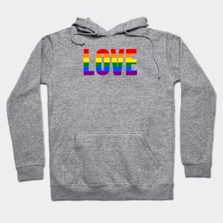 Rainbow Love Hoodie